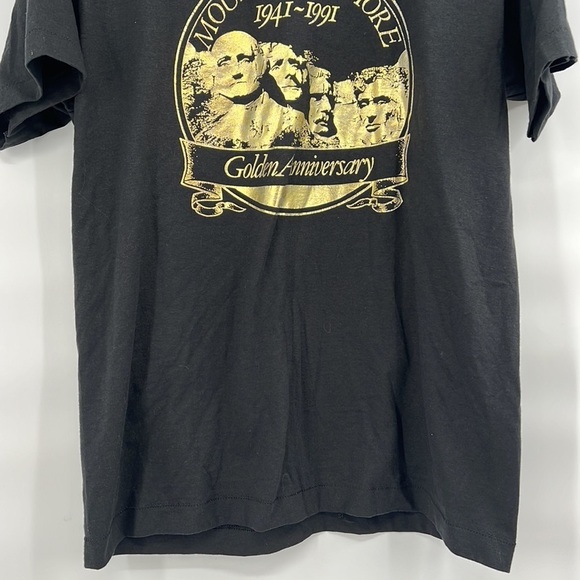 Mount Rushmore vacation souvenir vintage t shirt single stitch size large USA - Picture 6 of 7